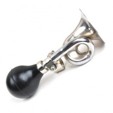 Chrome Bugle Horn